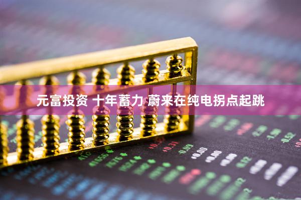 元富投资 十年蓄力 蔚来在纯电拐点起跳